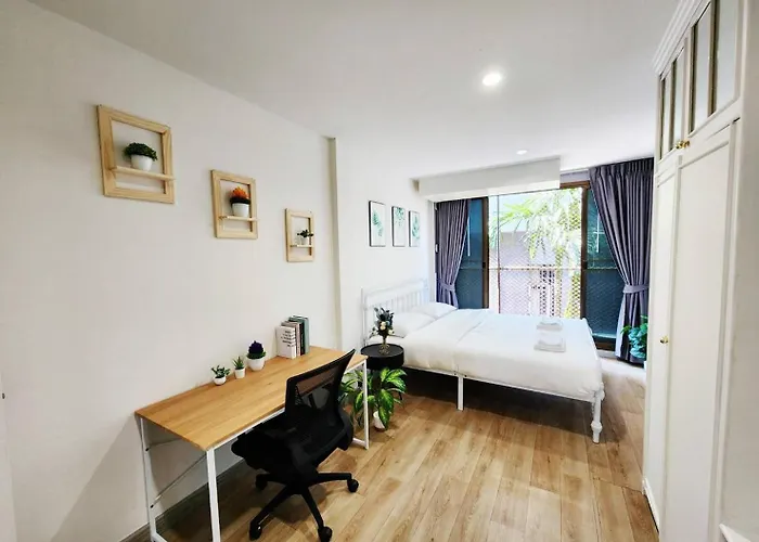 Cozy Private Family In Cbd Silom-sathorn - 240m To Bts Saint Louis Appartamento *