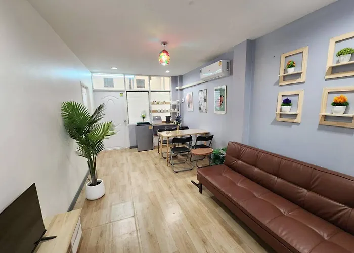 Cozy Private Family In Cbd Silom-sathorn - 240m To Bts Saint Louis Appartamento *